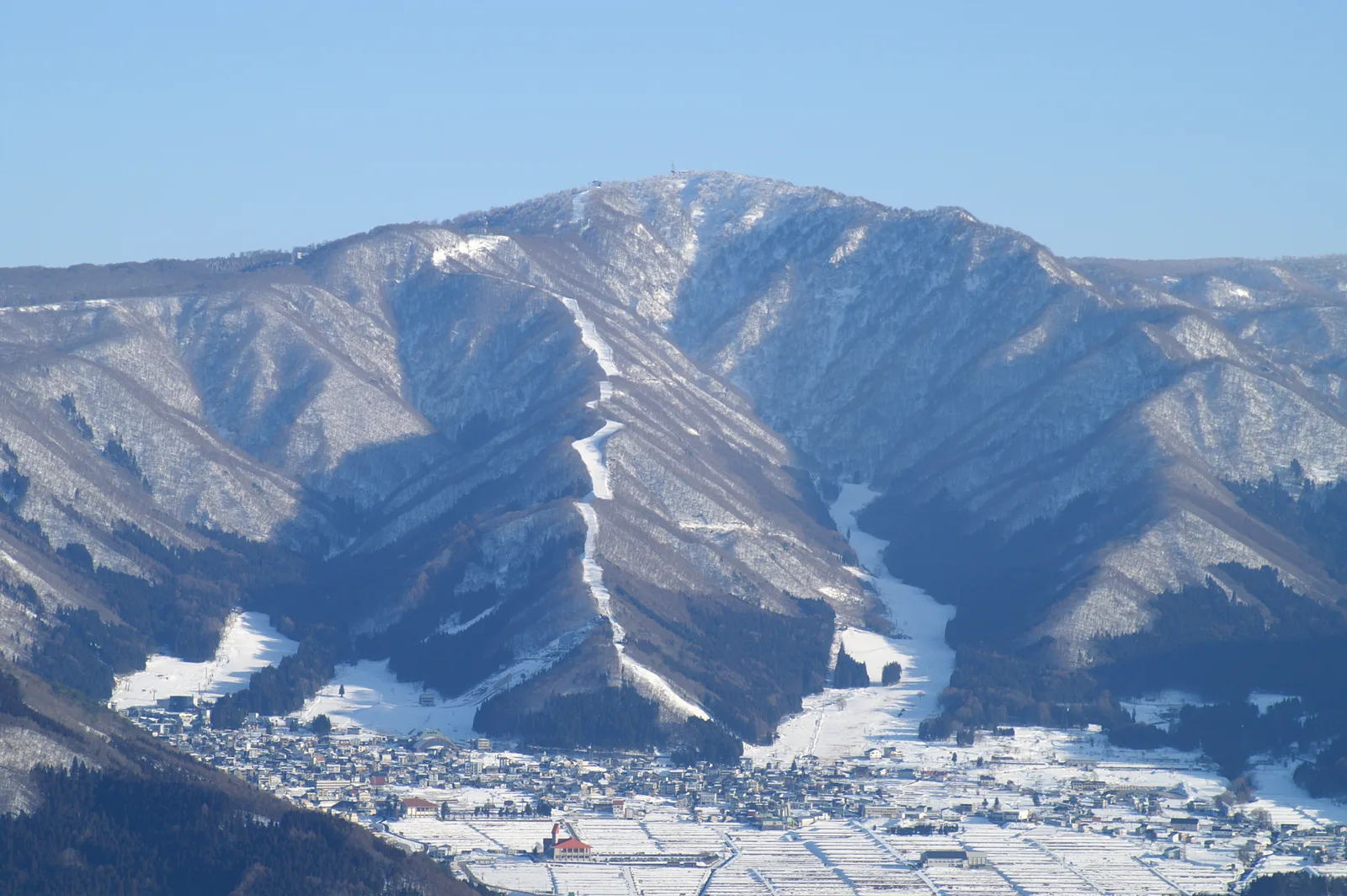 Winter terrain at Nozawa Onsen Snow Resort