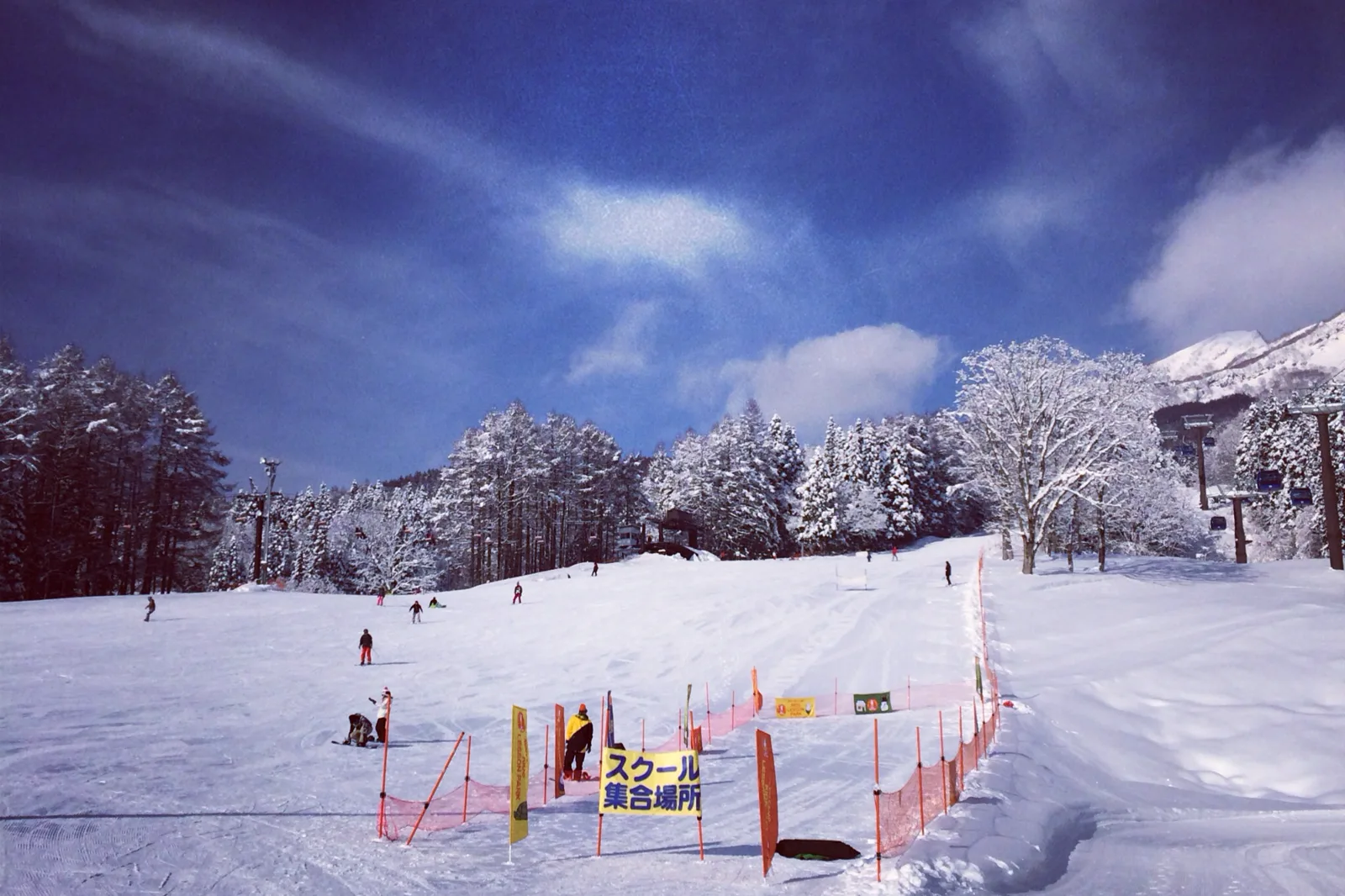 Myoko Suginohara ski slopes in winter